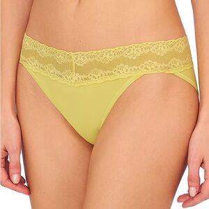 NATORI Bliss Perfection Lace-Waist Bikini Underwear 756092